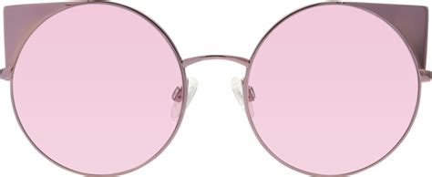 pink hipster cat eye round tinted sunglasses with light pink sunwear lenses ssr1955