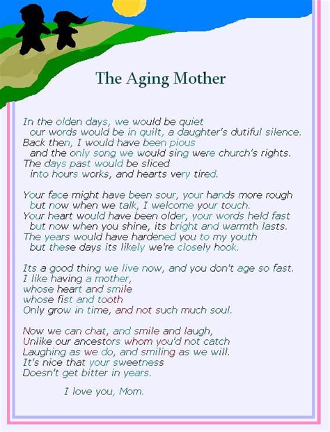 The Aging Mother Poem By Azrielsrose On Deviantart