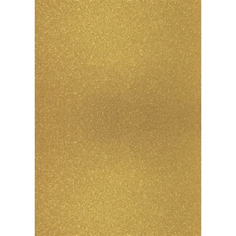 A4 Glitter Card Χρυσό Λαμπερό
