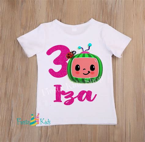 Girls Cocomelon Shirt Cocomelon Birthday Shirt Girl 2nd Etsy