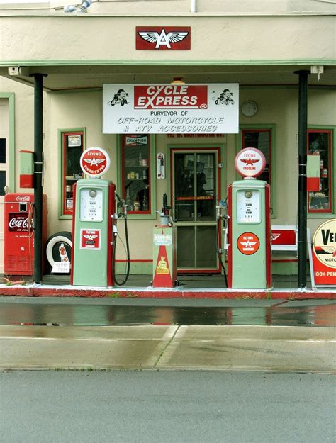 Vintage Kodachrome Snapshots Gas Stations Of The 50s And 60s Artofit