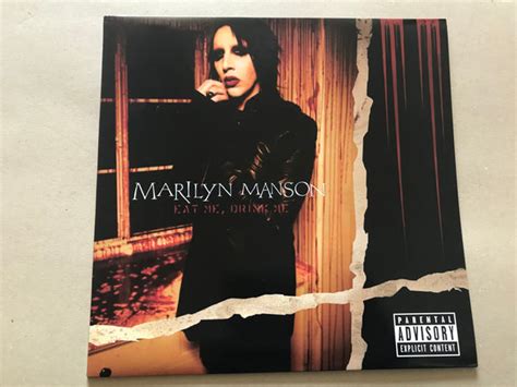 Marilyn Manson ‎ Eat Me Drink Me Black Vinyl Lp Includes Poster
