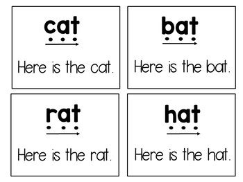 I have organized these cvc words in alphabetical order, so reference the downloadable word family workbook if you want to. CVC Words Blending and Simple Sentence Reading (Strips and ...