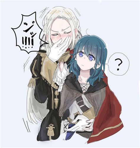 Edelgard And A Young Byleth Fire Emblem Sauce Bitly