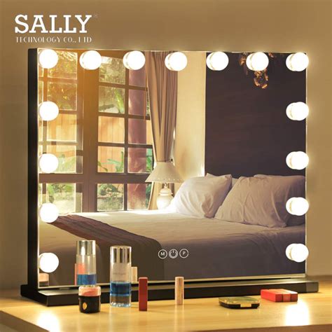 Sally Wholesale 3000 6500k Dressing Table Mirror Bathroom Mirror With