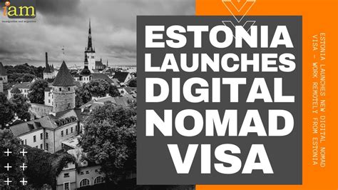 Estonia Launches Digital Nomad Visa Youtube