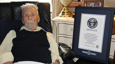 worlds oldest man dr alexander imich dies aged  guinness world