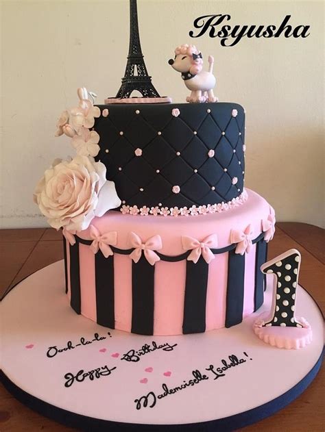 Paris Cake Decorated Cake By Ksyusha Cakesdecor