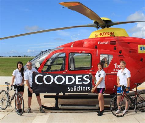 Coodes Solicitors Is Fundraising For Cornwall Air Ambulance Trust