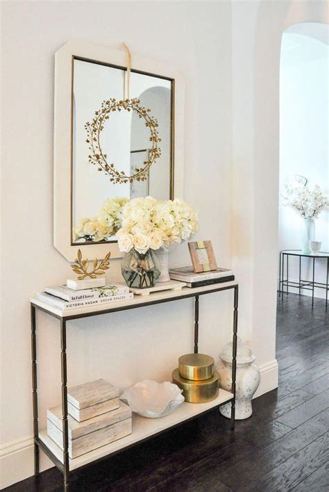 Simple How To Decorate A Console Table For Living Room Home Decor Ideas