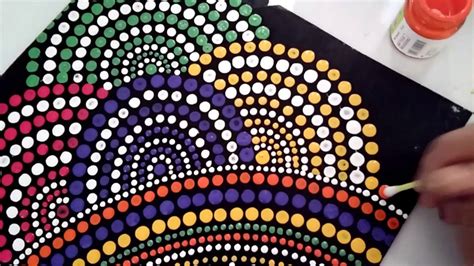 Collection by vivian z • last updated 6 days ago. mandala dot art painting, simple and easy DIY - YouTube