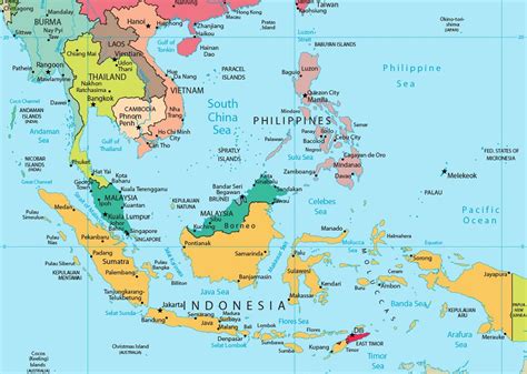Berikut ini adalah penjelasan mengenai negara negara yang berada pada kawasan asia tenggara PETA ASEAN HD: Negara Negara Asean & Gambar Asia Tenggara ...