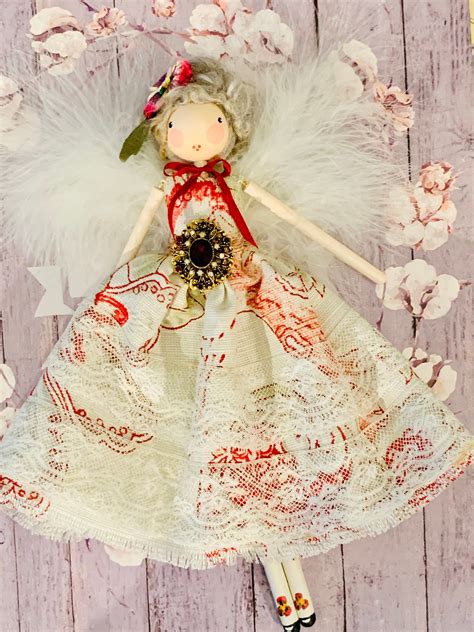 Handmade Vintage Fairy Dollheirloom Dollfairy Doll Etsy Fairy