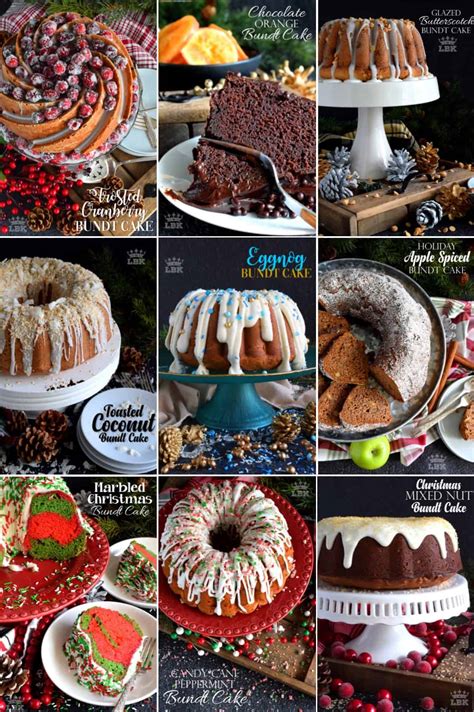 This cake is so delicious and with some crushed peppermint candies and mini red ornaments, it's a breeze to decorate. Christmas Bundt Cake Decorating Ideas : Christmas Mini Bundt Cakes Two Sisters