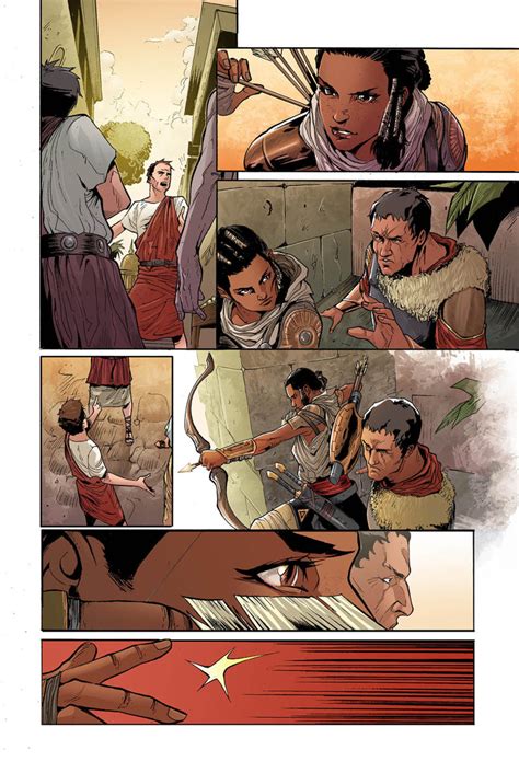 Assassin S Creed Origins Is Getting A Comic Check Out Some Of Its Art