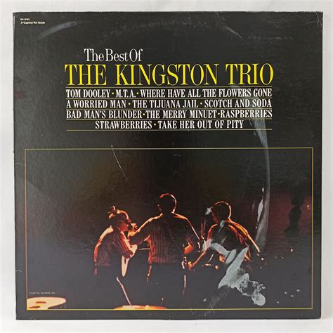 Kingston Trio The Best Of The Kingston Trio Vinyl Record Plaka Lp