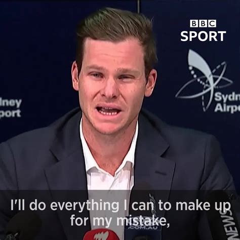 Bbc Sport An Emotional Steve Smith Breaks Down As He Faces The Media