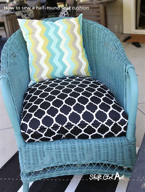 10 you may have to piece the side panel together because it is so long. How to: sew a half-round seat cushion cover - for my ...