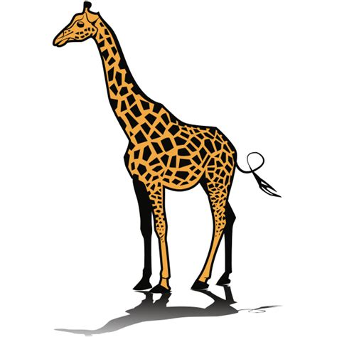 Giraffe Drawing Svg Vector Giraffe Drawing Clip Art Svg Clipart Images
