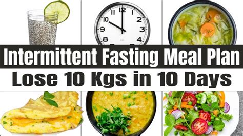 Intermittent Fasting Meal Plan For Weight Loss
