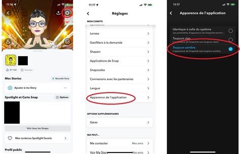 Comment Mettre Snapchat En Mode Sombre