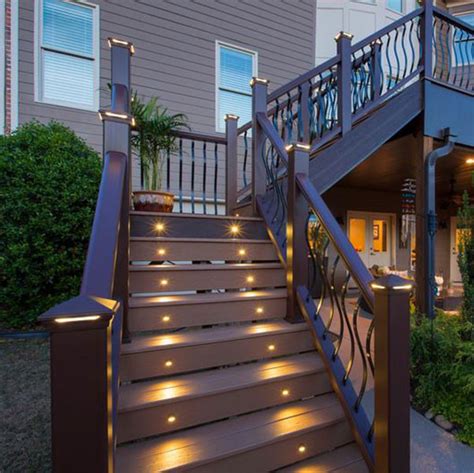 We summarized global handrail post trading companies. Trex Recessed LED Deck Riser Light - DecksDirect