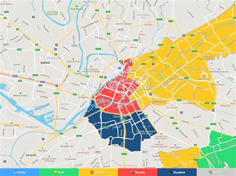 Manchester Neighborhood Map