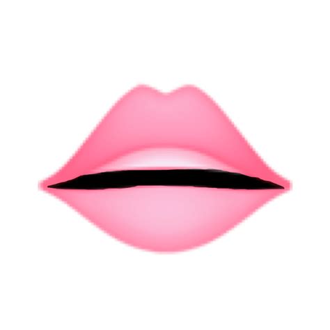 Emoji Edit Lips Mouth Lipgloss Sticker By Sk81ngvxbes