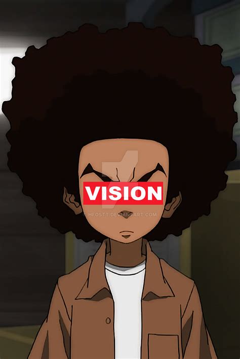Huey Freeman Vision Superposed By Hfostt On Deviantart