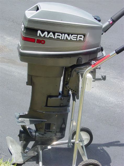 Used 20hp Mariner Outboard Boat Motor For Sale