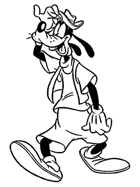 Dibujo De Goofy Para Colorear Dibujos Infantiles De Goofy Colorear Porn Sex Picture