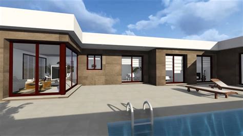 Hermosa casa de 1 planta, seguridad 24/7. Vivienda unifamiliar planta baja - YouTube