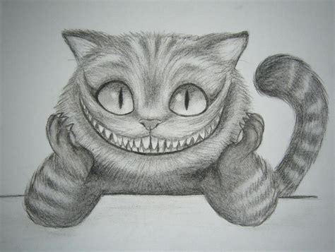 Cheshire Cat By Sonixa On Deviantart Cheshire Cat Drawing Cat