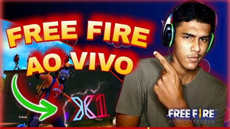 FREE FIRE AO VIVO JOGANDO COM INSCRITOS 4 V 4 APOSTADO X 1 DOS