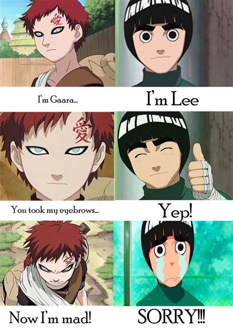Gaara With Eyebrows And Pupils Pic County