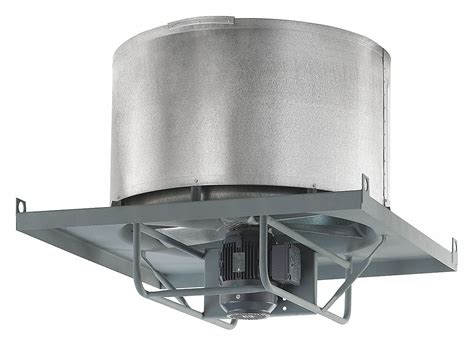 Direct Drive 24 In Blade Axial Upblast Roof Exhaust Fan 33te08am