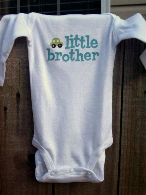 Little Brother Onesie By Littlelauraloucrafts On Etsy 699 Boy