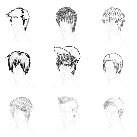 Hair is something that isn't talked about much when it comes to male character design in anime. pretty hairstyles for anime guy hairstyle best images ...