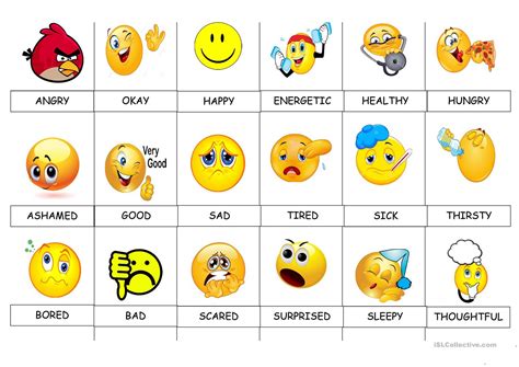 Feelings And Emotions English Esl Worksheets For Distance Learning And