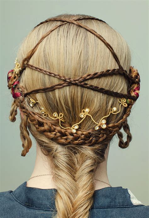 Lou Sheppard Wales 2013 Fairy Hair Medieval Hairstyles Renaissance