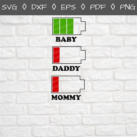 Download Baby Full Battery SVG | Funny Baby Svg | Baby Onesie | Mom ...