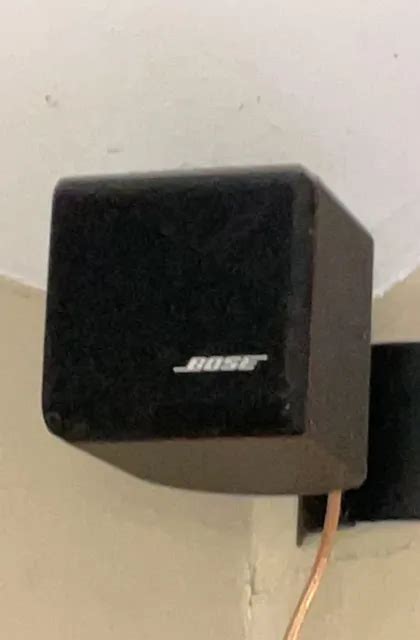 Bose Acoustimass Series Iii Black Speaker System Subwoofer Cube