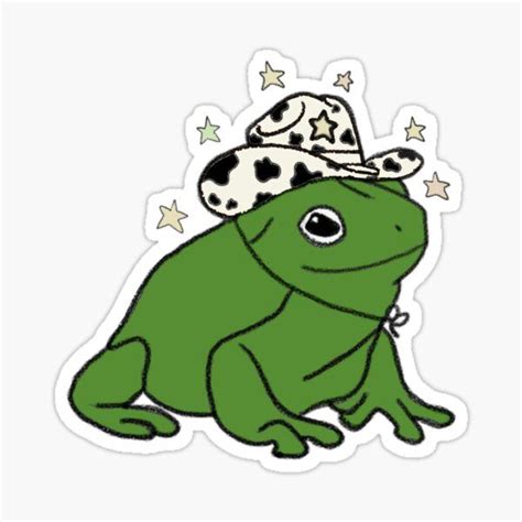 Cottagecore Stickers In 2020 Frog Art Art Collage Wall Frog Drawing