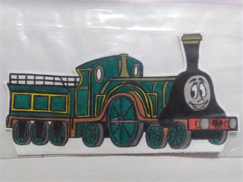Thomas And Friends Emily The Emerald Engine By Joshuathecartoonguy On