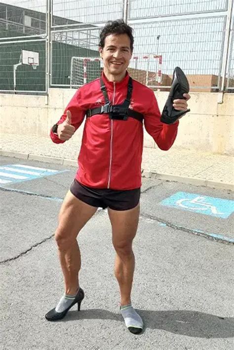 Man Earns Guinness World Record For Fastest 100 Meter Sprint — In Heels