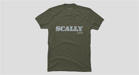 Scally Boy Mens Perfect Tee By Teddymercury Design By Humans