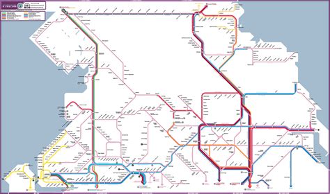 Gemma Thomson Uk National Rail Maps