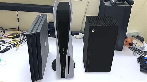 Playstation 5 Vs Xbox Series X Vs Ps4 Pro Size Comparison Ar