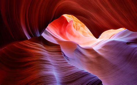 Brown And Beige Abstract Painting Antelope Canyon Rock Formation