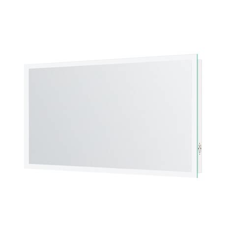 Aura Frosted Edge Rectangle Mirror